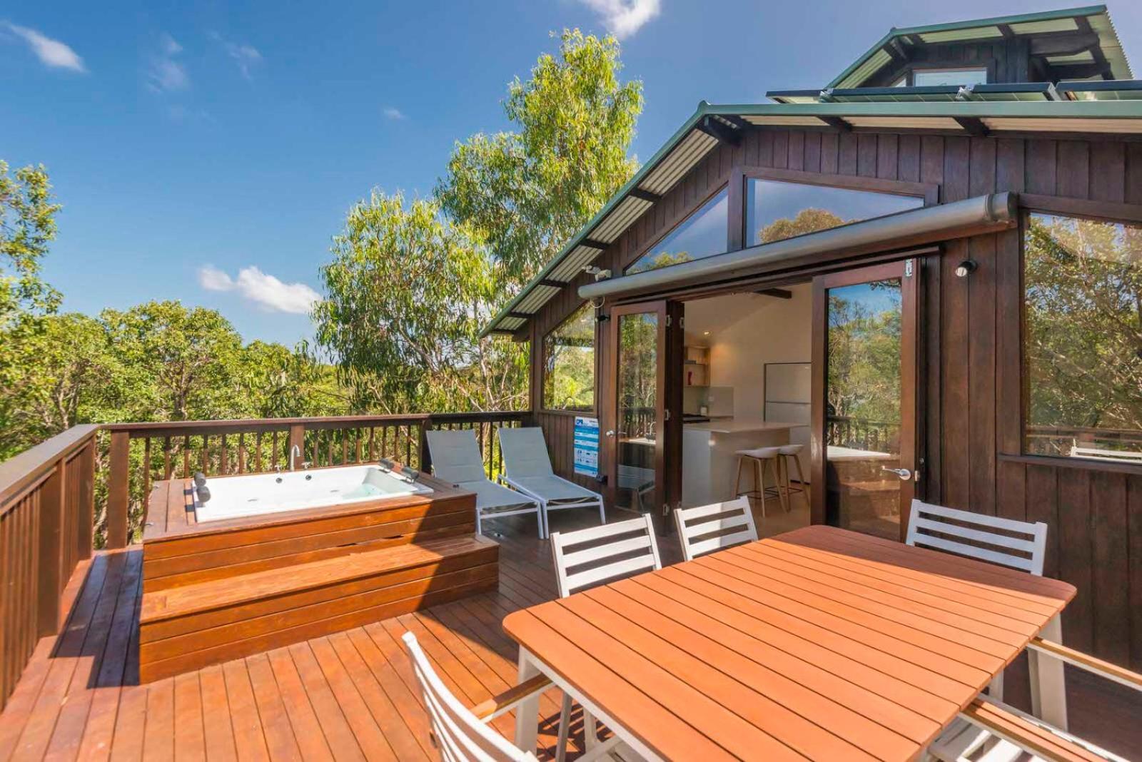 The Oasis Apartments And Treetop Houses Byron Bay Eksteriør bilde
